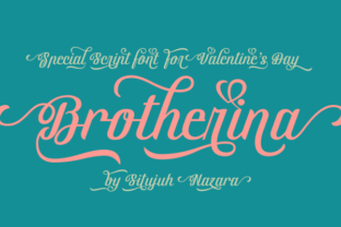 Brotherina: The Elegant Script Font for Stunning Visual Campaigns