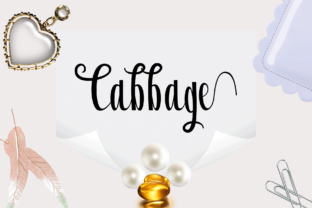 Cabbage: A Script Handwritten Font for Modern Web Design