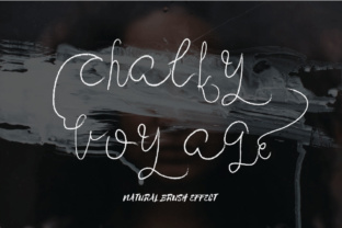 Chalky Voyage: A Script Handwritten Font for Creative Crafters