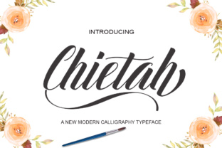Chietah: A Stunning Script Handwritten Font for Designers