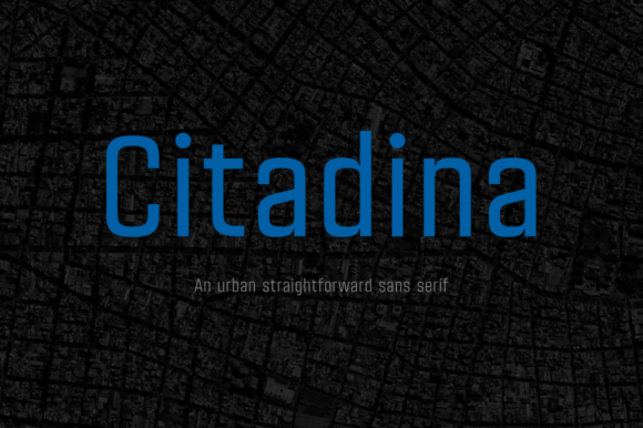 Citadina Family for Modern Web Design