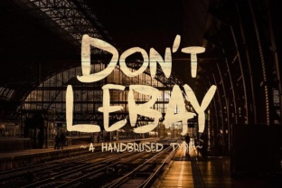 Don’t Lebay: A Script Font for Handmade Crafters and Designers