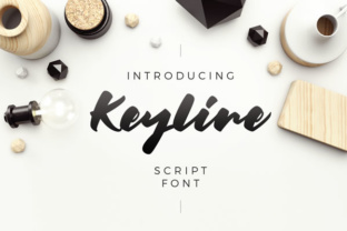 Keyline: A Script Font That Elevates Digital Branding