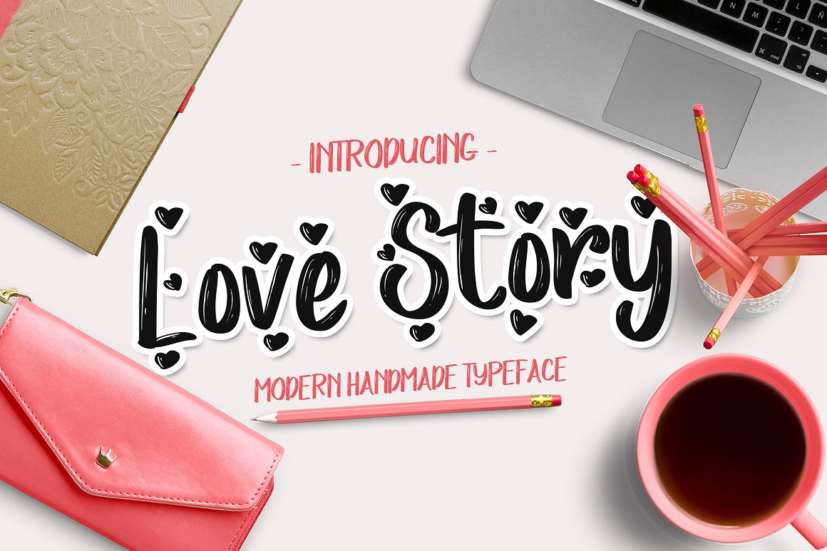 Love Story: A Script Font That Speaks to the Heart of Editorial Design