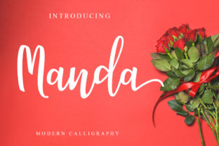 Manda Script for Creative Branding and Design Projects