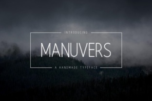 Manuvers: A Sweet Sans Serif Font for Editorial Design