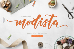 Modista: A Script Font That Elevates Editorial Design