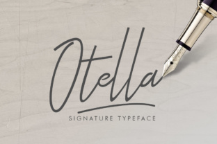 Otella: A Script Handwritten Font for Creative Branding