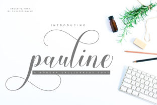 Pauline: A Script Handwritten Font for Creative Branding