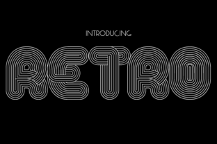 Retro Free: A Powerful Display Font for Digital Marketers and Designers