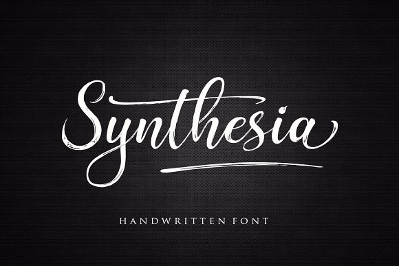 Synthesia: The Script Handwritten Font for Modern Web Design