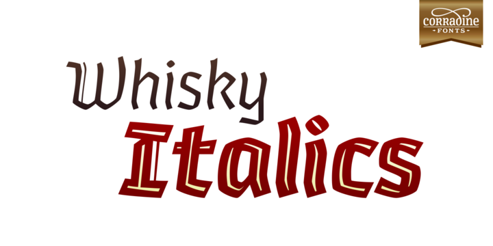 Whisky Italic Family for Dynamic Branding and Campaign Design