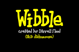 Wibble: A Serif Font That Adds Charm to Your Craft Projects