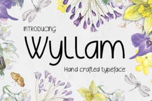 Wyllam: A Script Handwritten Font for Creative Crafters and Product Makers